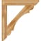 Ekena Millwork Olympic Slat Rough Sawn Bracket, Western Red Cedar, 6"W x 44"D x 48"H BKT06X44X48OLY06RWR - alternate 4